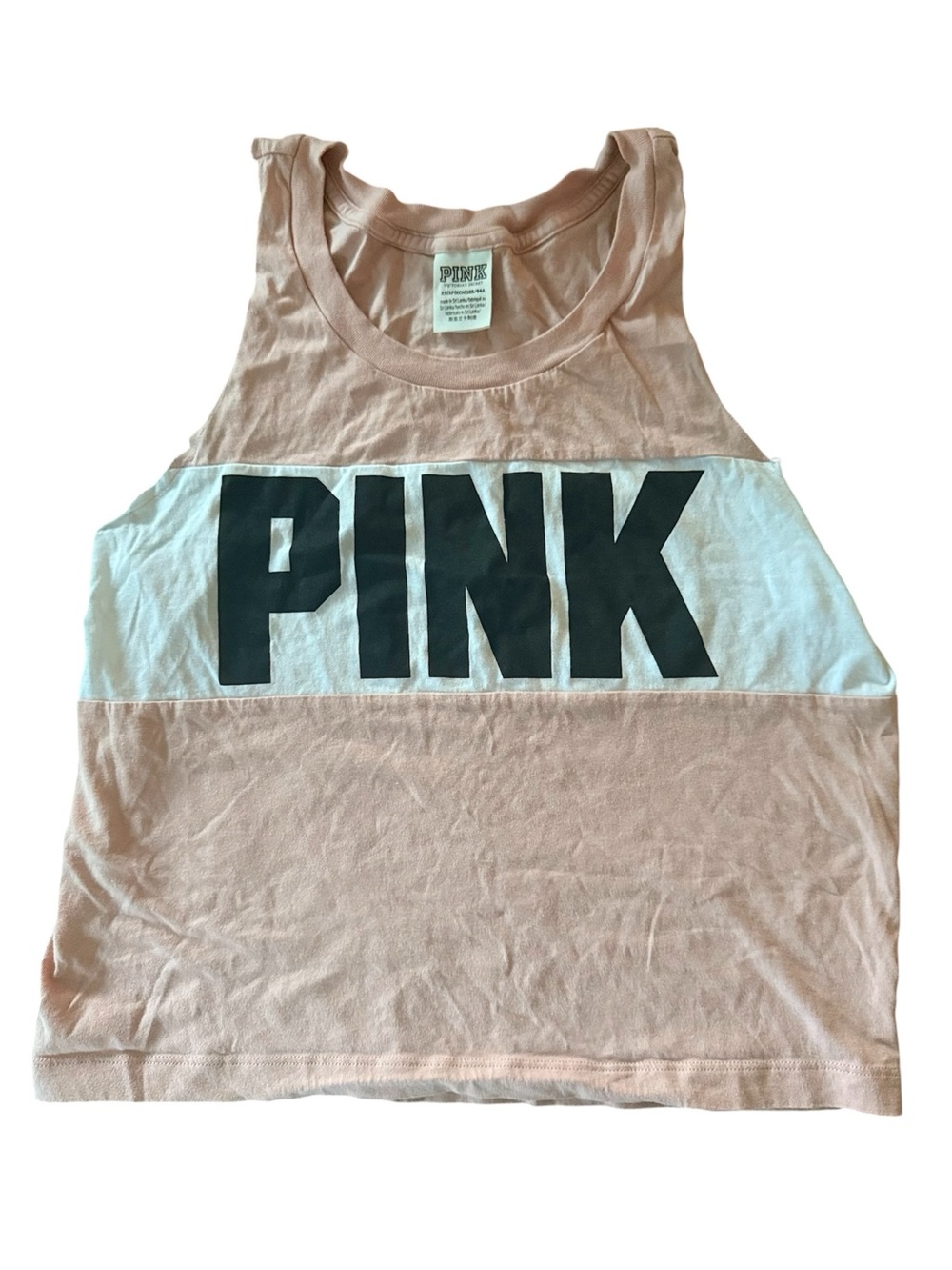 PINK Victoria's Secret Logo Tank Top Size xs S